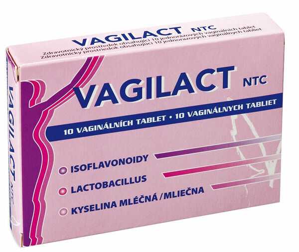VAGILACT NTC 10 vaginálních tablet porovnat ceny