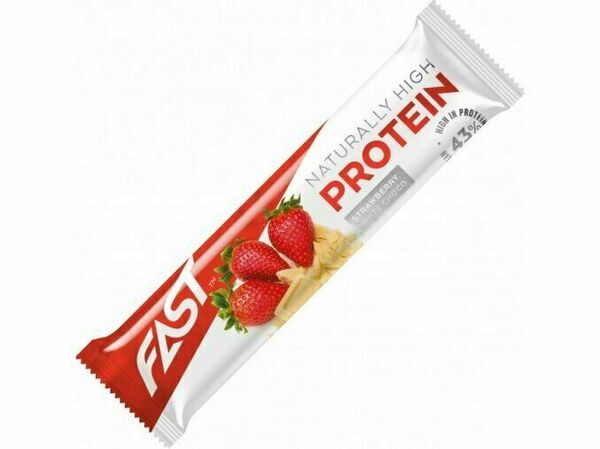 Fast High Protein Strawberry White Chocolate 35g porovnat ceny