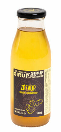 Hradecké delikatesy Zázvorový sirup 500ml porovnat ceny