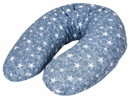 CEBA Polštář na kojení Cebuszka Physio Multi Denim Style Stars blue Ceba 190cm porovnat ceny