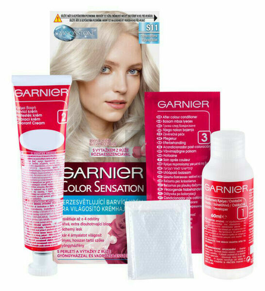 Garnier Šetrná barva Color Sensation S11 Oslnivá stříbrná 110ml porovnat ceny