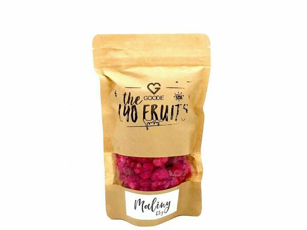 GOODIE Lyofilizované maliny 45g porovnat ceny
