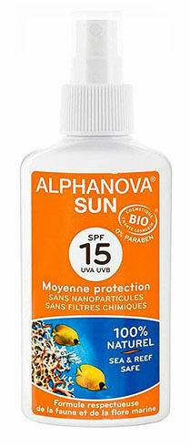 Alphanova  Opalovací krém ve spreji SPF 15, 125 g BIO porovnat ceny