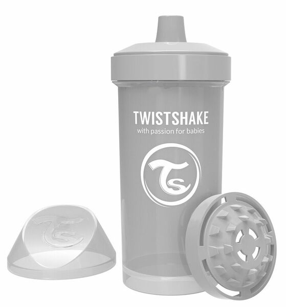 Twistshake  Láhev pro děti 360ml 12+m Pastelově šedá porovnat ceny