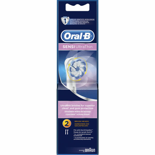 Oral-B EB 60-2 Sensi UltraThin Náhradní kartáček 2ks porovnat ceny