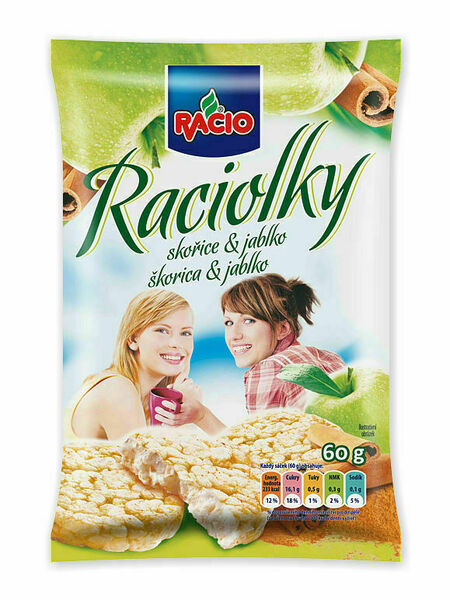 Raciolky jablko-skořicové 60g porovnat ceny