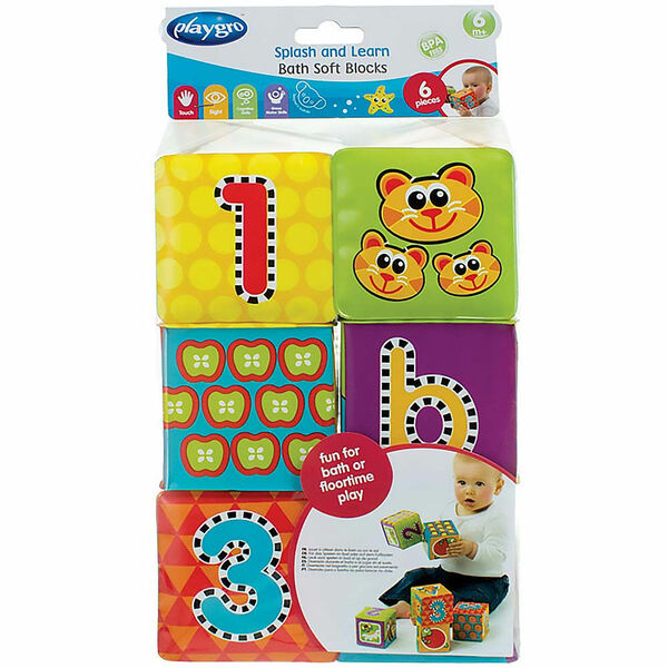 PLAYGRO Měkké pěnové kostky nové 6 ks porovnat ceny