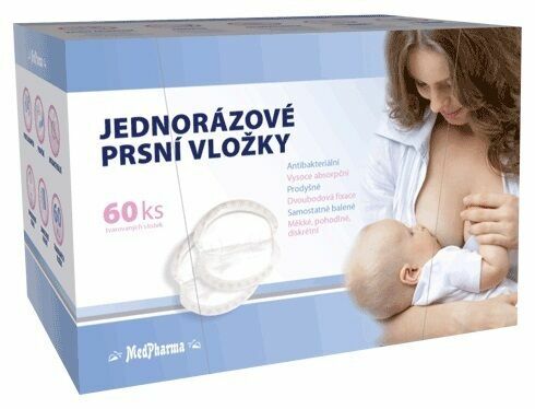 MedPharma Prsní vložky jednorázové 60ks porovnat ceny