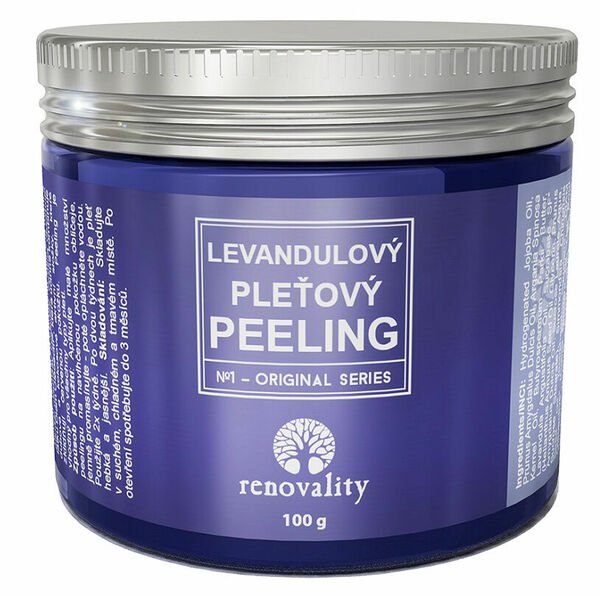 Renovality Levandulový pleťový peeling 100g porovnat ceny