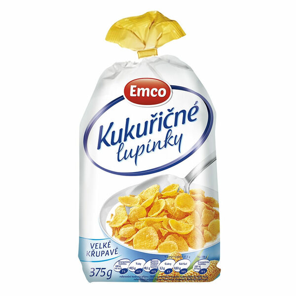 EMCO Kukuřičné lupínky 375g porovnat ceny