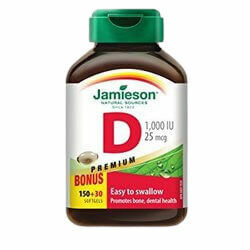 Jamieson Vitamín D3 1000 IU 180 kapslí porovnat ceny