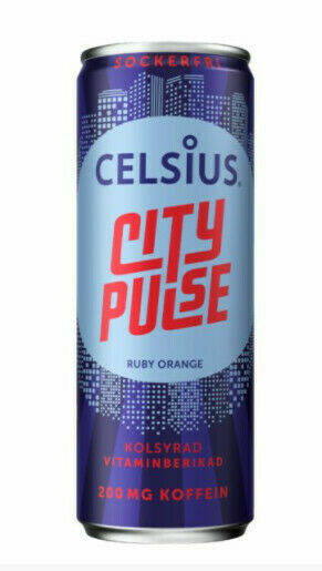 Celsius drink energetický nápoj City Pulse příchuť Červený Pomeranč 355ml porovnat ceny
