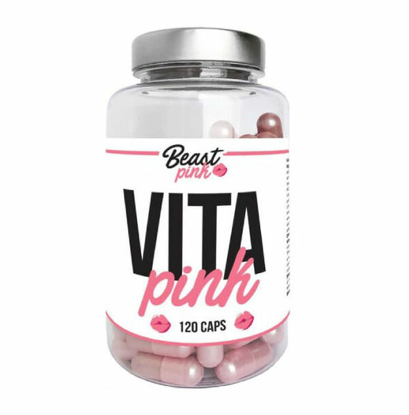 GymBeam  BeastPink Multivitamin Vita Pink 120 kapslí porovnat ceny