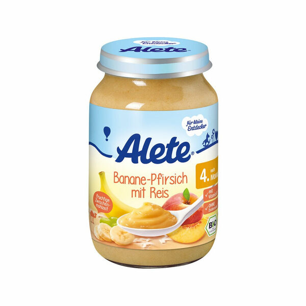 ALETE Bio Banán s broskví a rýží 190 g porovnat ceny