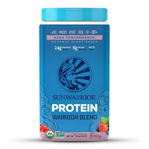 Sunwarrior Protein Blend BIO lesní plody 750g porovnat ceny