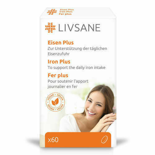 LIVSANE Železo + Měď + Vitaminy tablety 60ks porovnat ceny