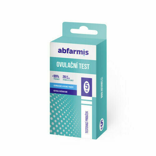Abfarmis Ovulační test 5ks porovnat ceny
