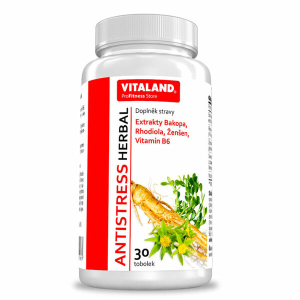 VITALAND Antistress herbal 30 tobolek porovnat ceny