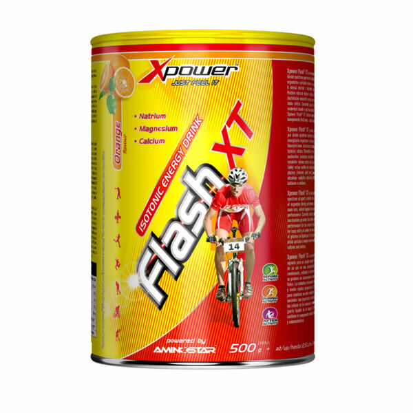 AMINOSTAR Xpower Flash XT isotonický nápoj 500 g - Pomeranč porovnat ceny
