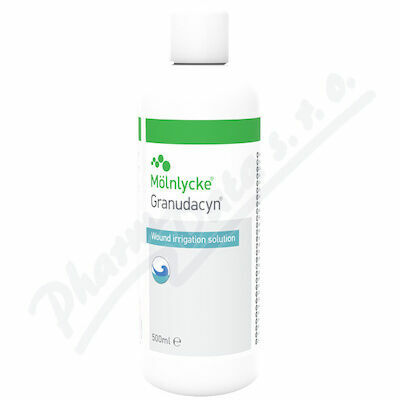 GRANUDACYN WOUND IRRIGATION SOLUTION 500 ML, ČISTÍCÍ A OPLACHOVÝ ROZTOK NA RÁNY - II.jakost porovnat ceny