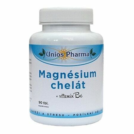 UniosPharma  Unios Pharma Magnésium chelát+vitamin B6 90 tablet porovnat ceny