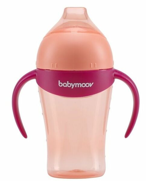 Babymoov nekapající hrníček s úchyty 180ml Peach porovnat ceny