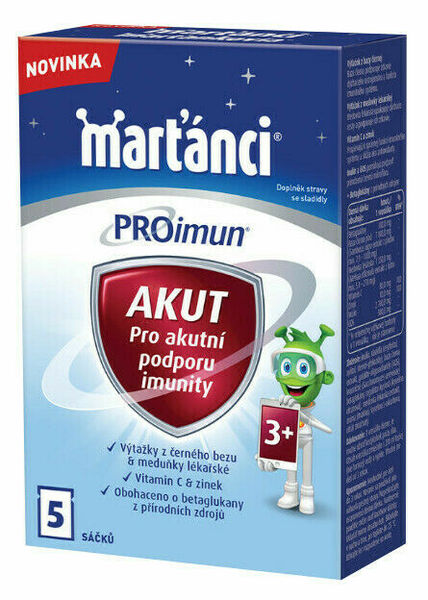 Walmark Marťánci Proimun akut drink 5 sáčků porovnat ceny