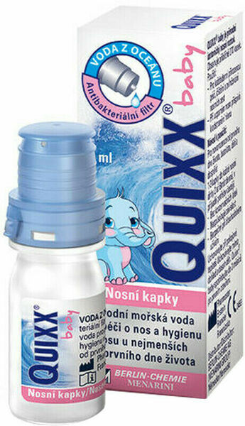 Quixx baby nosní kapky 10ml porovnat ceny