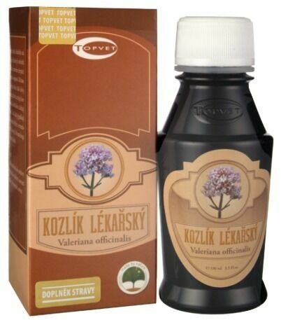 TOPVET Baldriánské kapky- Kozlík lékařský extrakt 100ml porovnat ceny