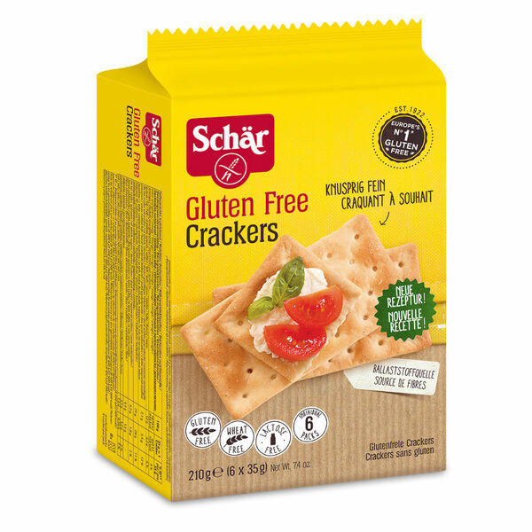 SCHÄR Crackers bezlepkové krekry 210 g porovnat ceny