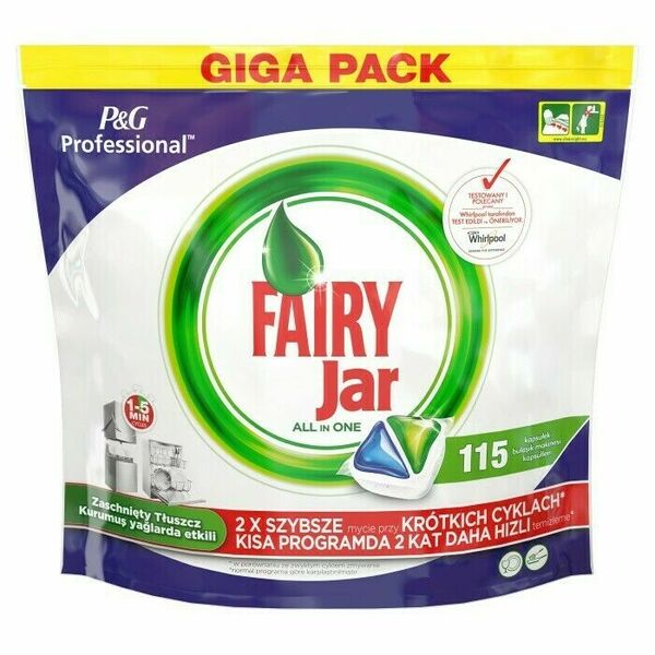 Jar All in One Kapsle Kapsle pro automatické myčky 115ks porovnat ceny