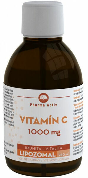 Pharma Activ LIPOZOMAL Vitamin C 1000mg 250ml porovnat ceny