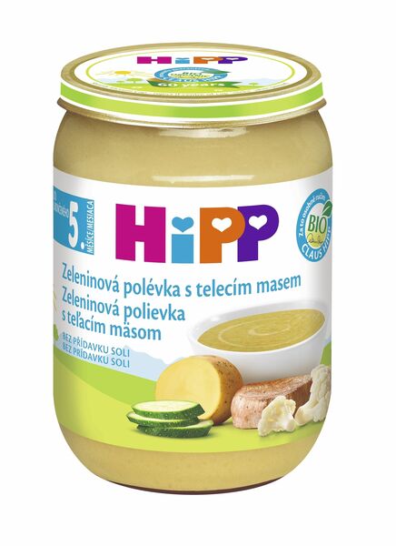 Hipp BABY MENU BIO Polévka zeleninová s telecím 190 g porovnat ceny