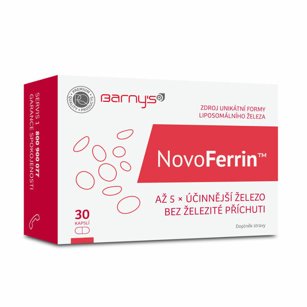 BARNY´S NovoFerrin 30 kapslí porovnat ceny