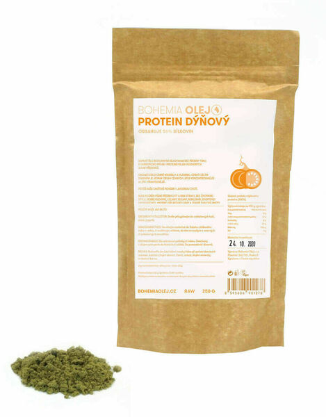 Bohemia olej Dýňový protein 56% Bílkovin 250g porovnat ceny