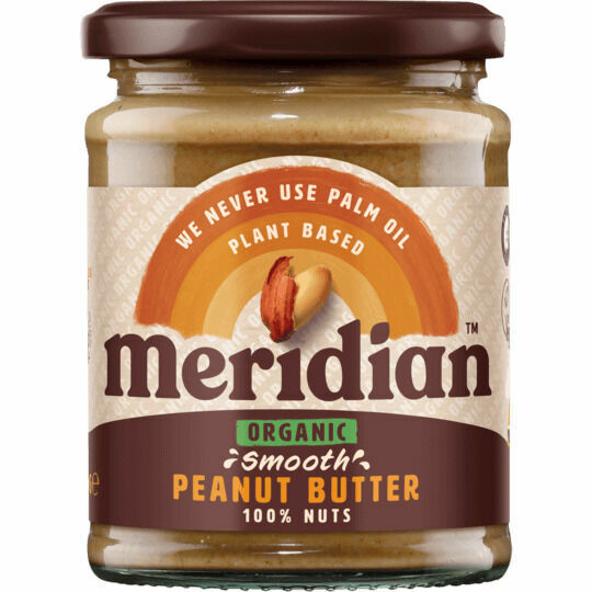 Meridian Organic Arašídové máslo jemné 280g porovnat ceny