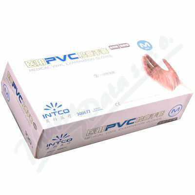 Rukavice vinylové nepudrované medical M 100ks porovnat ceny