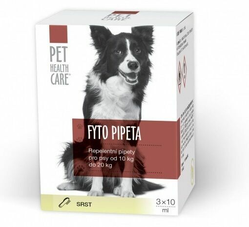 PET HEALTH CARE Fytopipeta pes 10-20 kg 3x 10 ml porovnat ceny