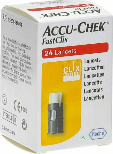 Accu Chek Fastclix lancets 24ks porovnat ceny
