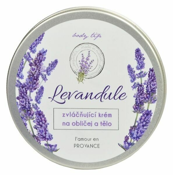 Body Tip Premium Zvláčňující krém na obličej a tělo levandule 200ml porovnat ceny