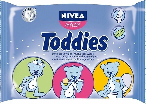 NIVEA Baby Multi ubrousky Toddies 60ks porovnat ceny