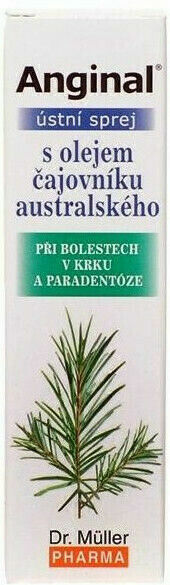 Dr.Muller  Anginal ústní sprej s Tea Tree Oil 30ml porovnat ceny