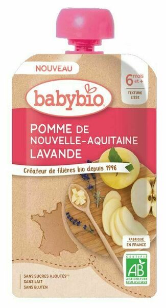 Babybio Jablko levandule 120g porovnat ceny