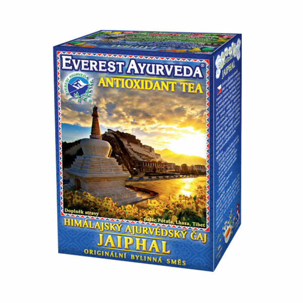 EVEREST AYURVEDA Jaiphal antioxidant a revitalizace tkání 100 g sypaného čaje porovnat ceny