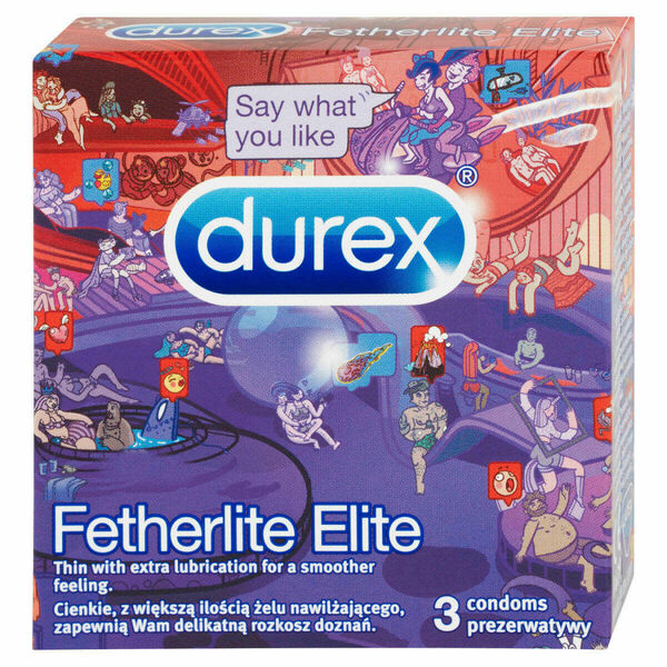 Durex Fetherlite Elite kondomy 3ks porovnat ceny