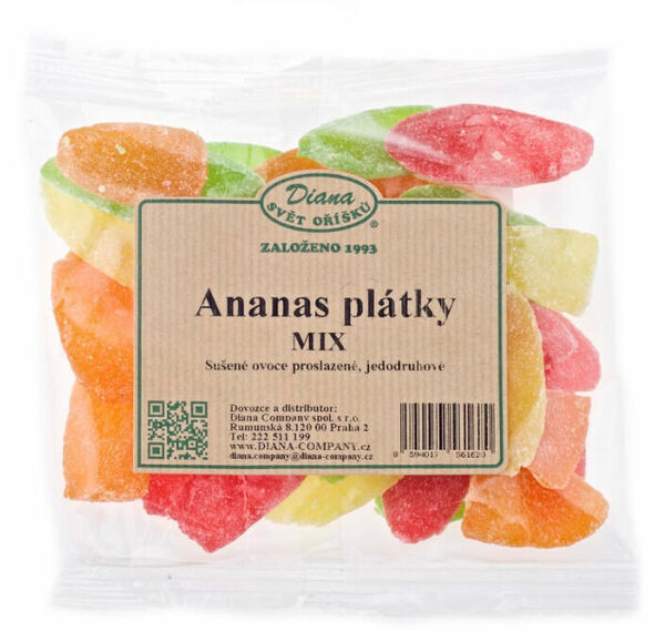 Diana Company Ananas plátky Mix vakuum 1kg porovnat ceny