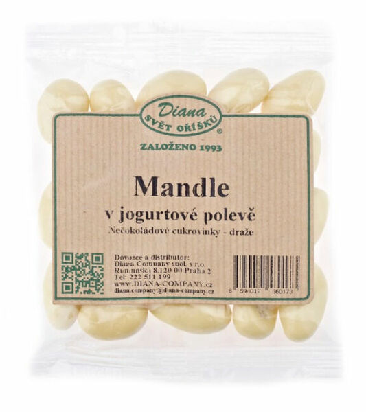 Diana Company Mandle v jogurtové polevě 100g porovnat ceny