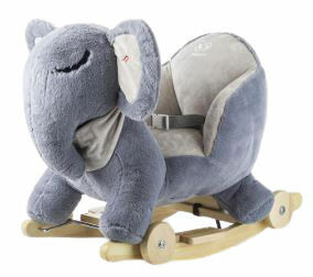 Kinderkraft Houpačka s melodií elephant gray 2020 porovnat ceny