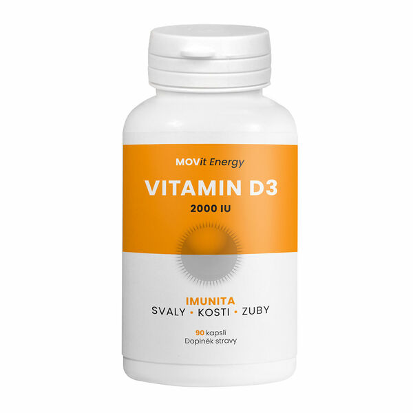 MOVIt Energy  MOVit Vitamin D3 2000 I.U. 50 ucg 90 kapslí porovnat ceny