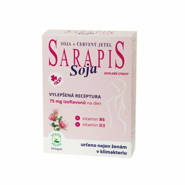 Vegall Pharma  Sarapis Soja 30 kapslí porovnat ceny